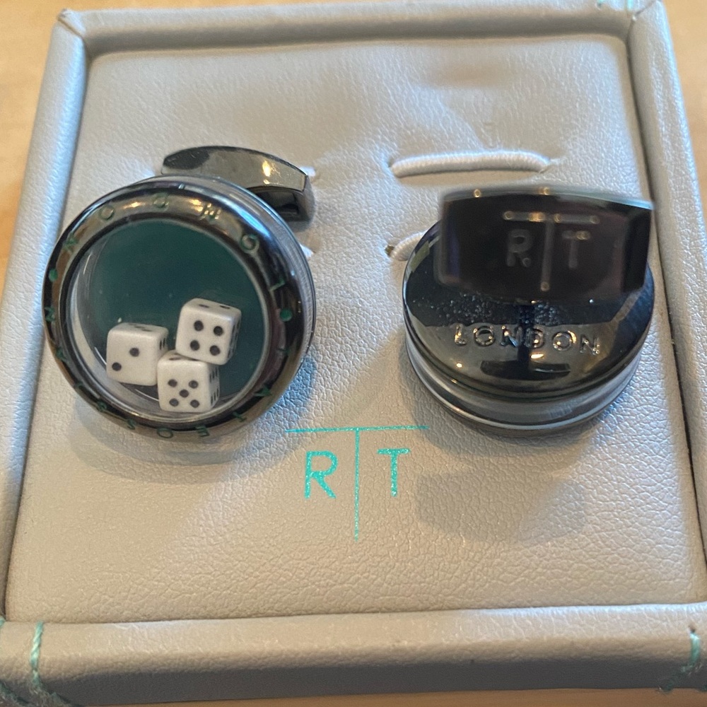 Tateossian Dice Cufflinks
